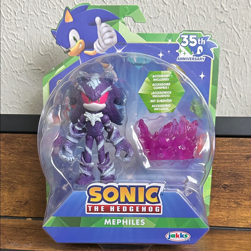 Sonic the Hedgehog Mephiles Action Figure - Purple